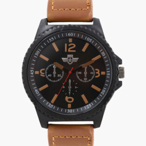 Men Black Analogue Watch